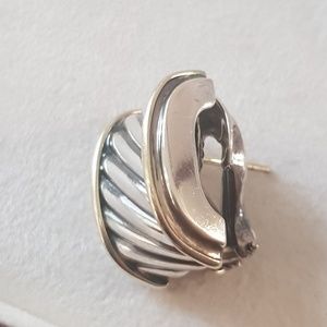 David Yurman Jewelry - David Yurman Cigar Band Earrings David Yurman Jewelry - David Yurman Cigar Band Earrings